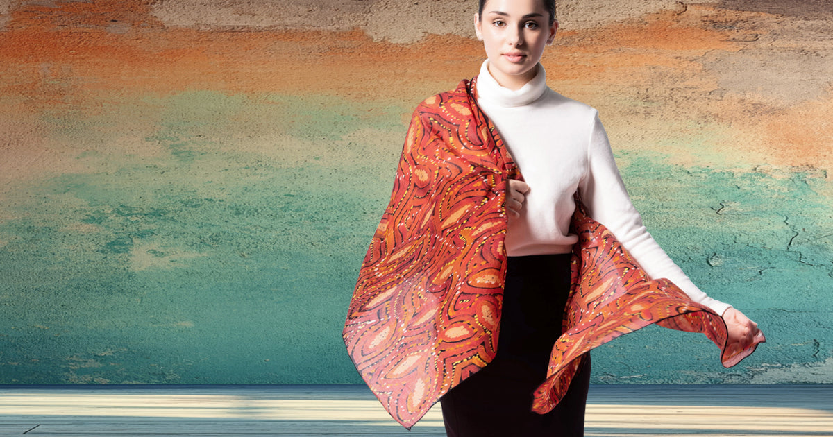 Red Earth Dreaming: Timeless Elegance in Pure Australian Merino Wool
