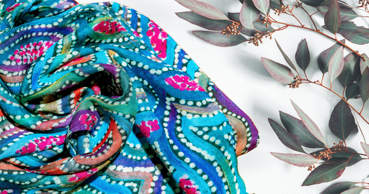 Cockatoo Creek Dreaming Scarf