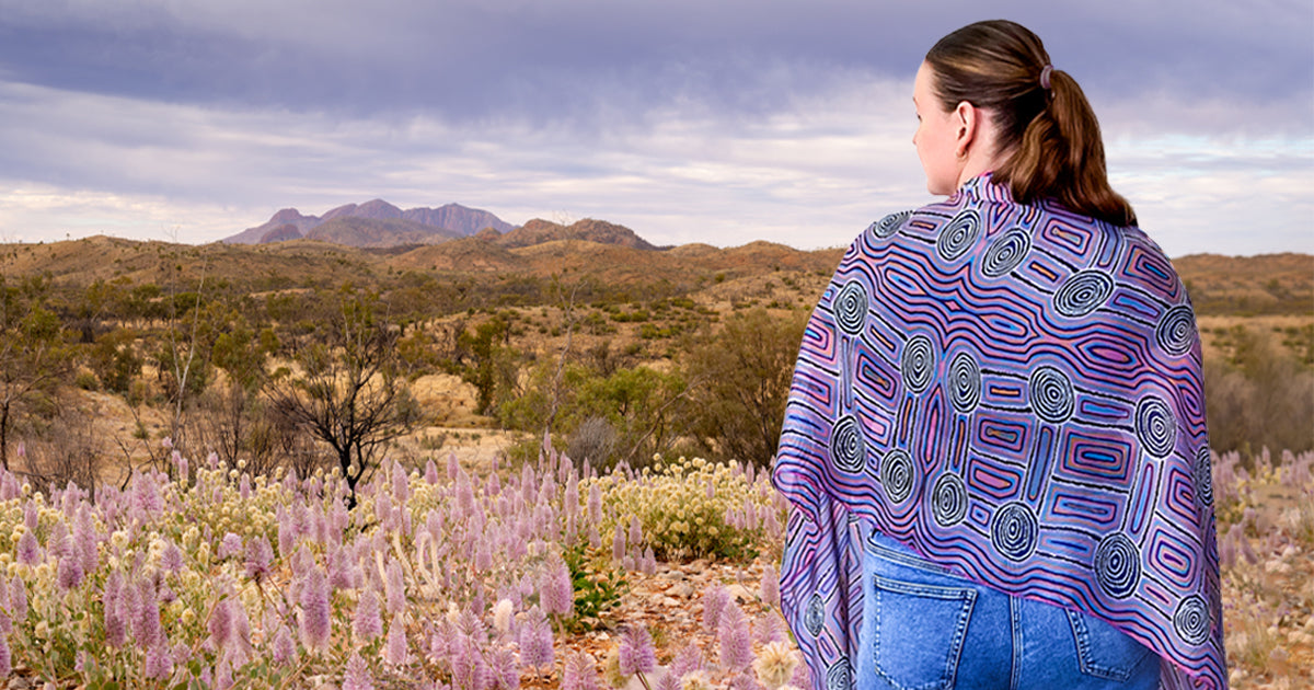 Women’s Journey Dreaming Silk Scarf
