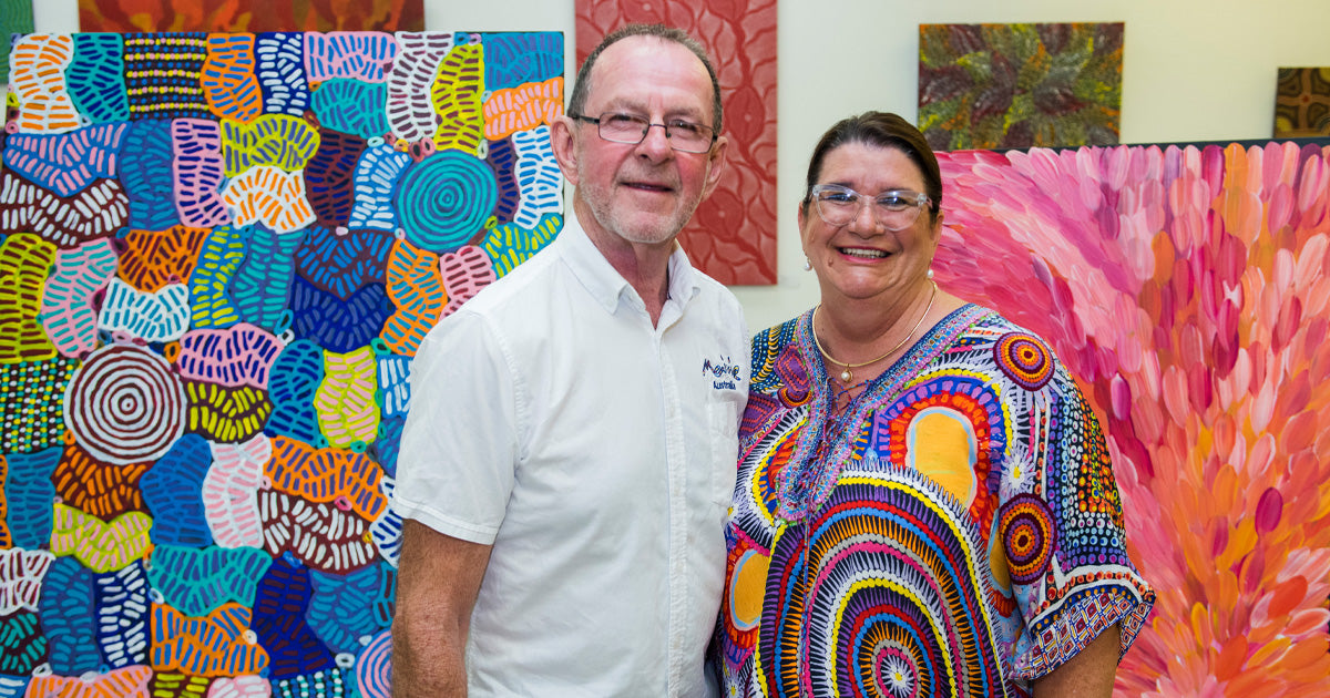 Mainie founders, Denis Keeffe and Charmaine Saunders