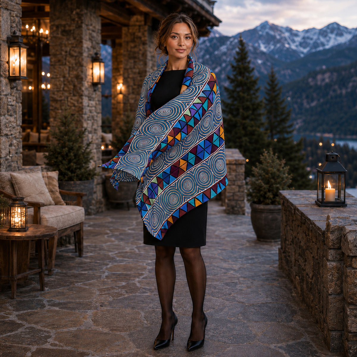 Desert Journey | Wool Scarf