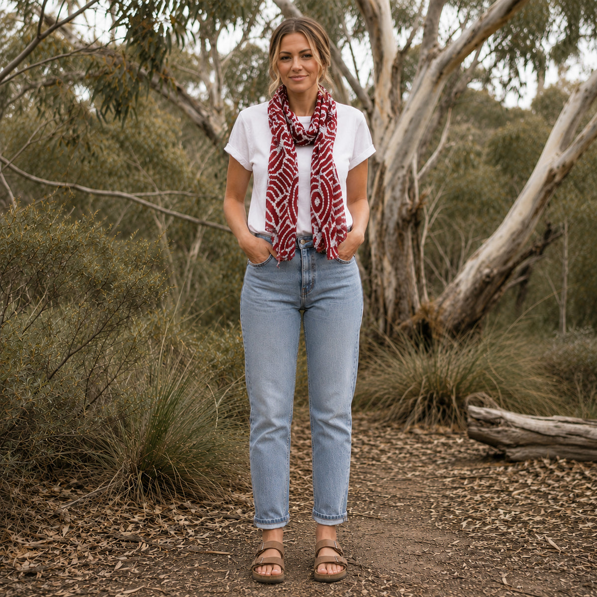 Sacred Ceremony | Modal Scarf
