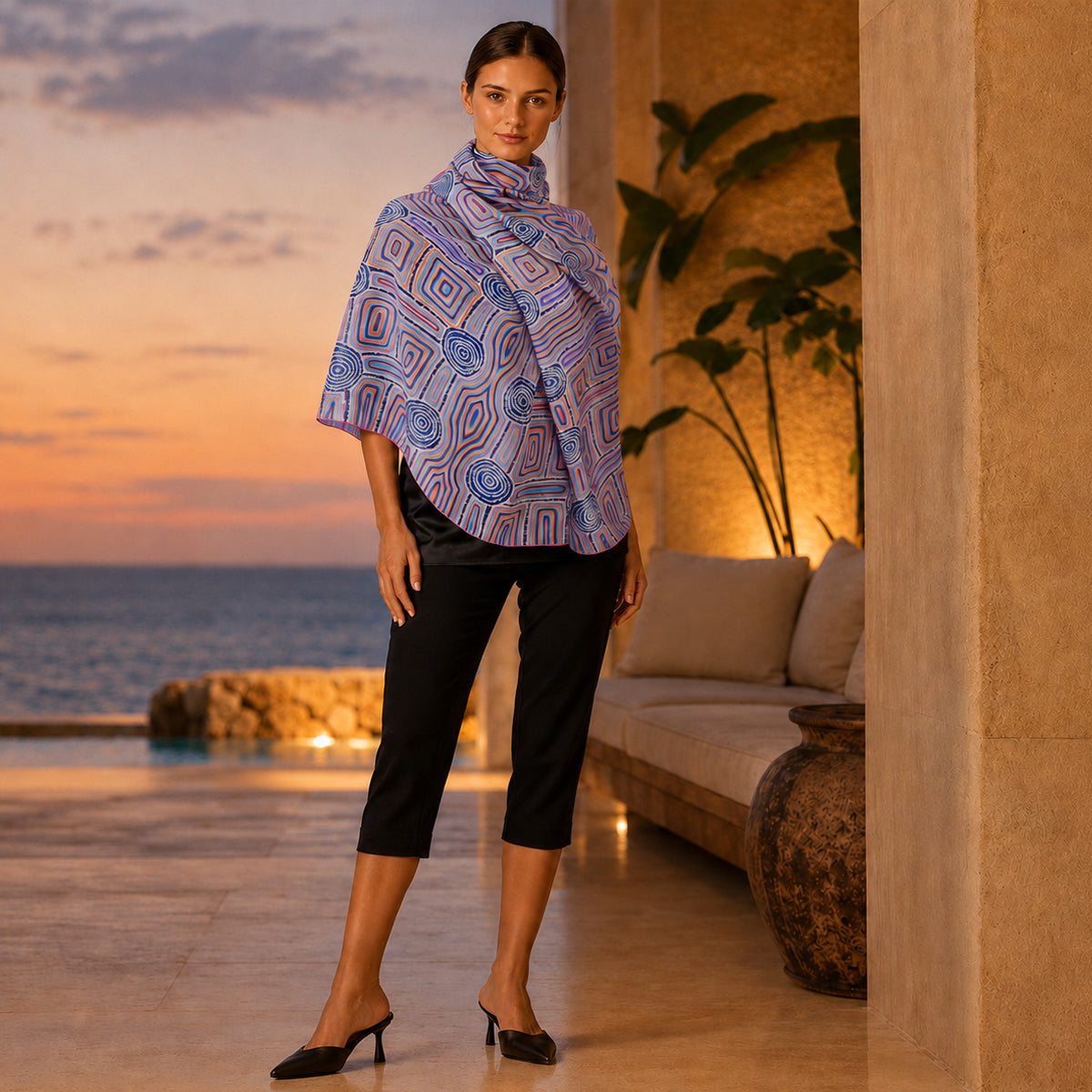 Women’s Journey Dreaming | Silk Scarf