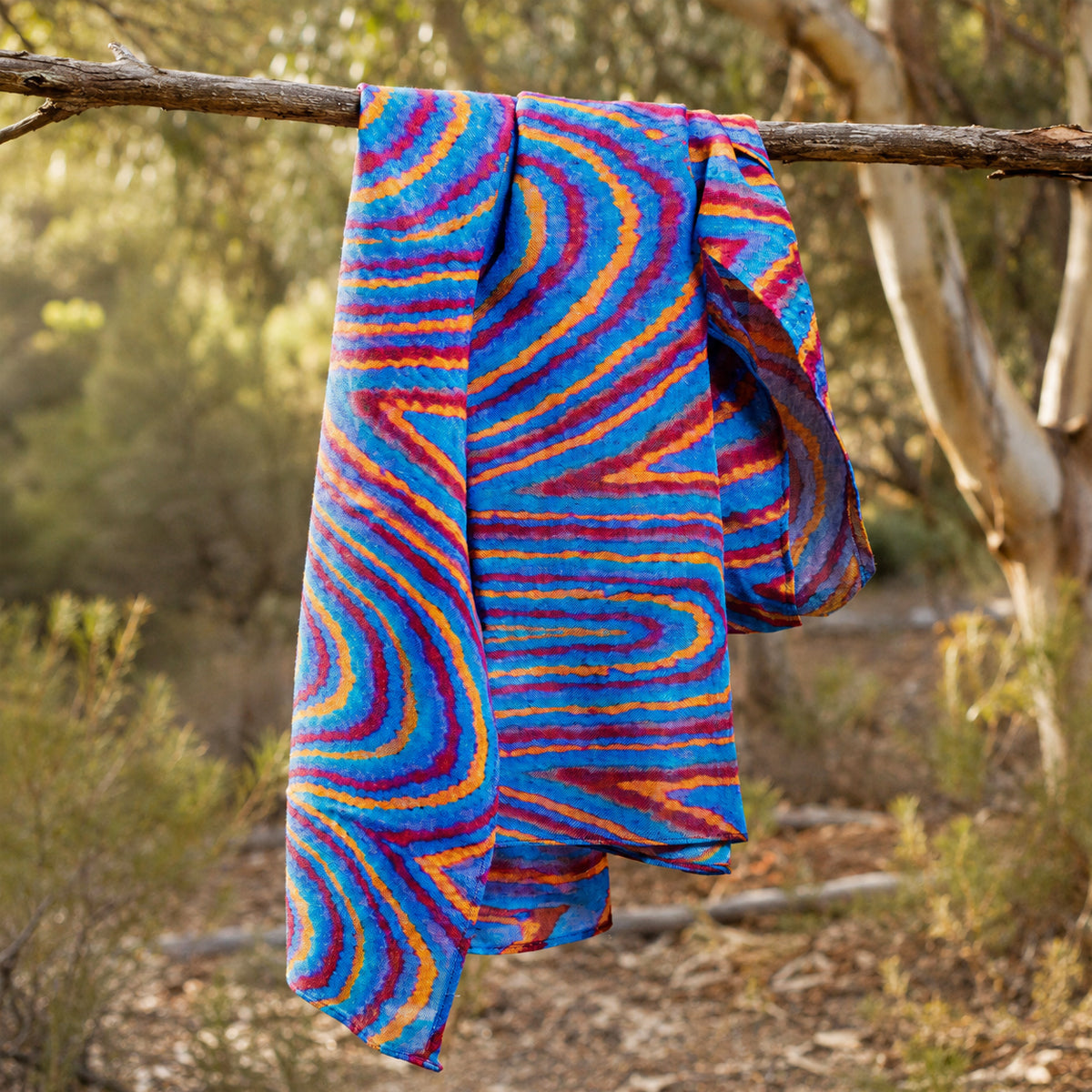 Fire & Rain | Modal Scarf