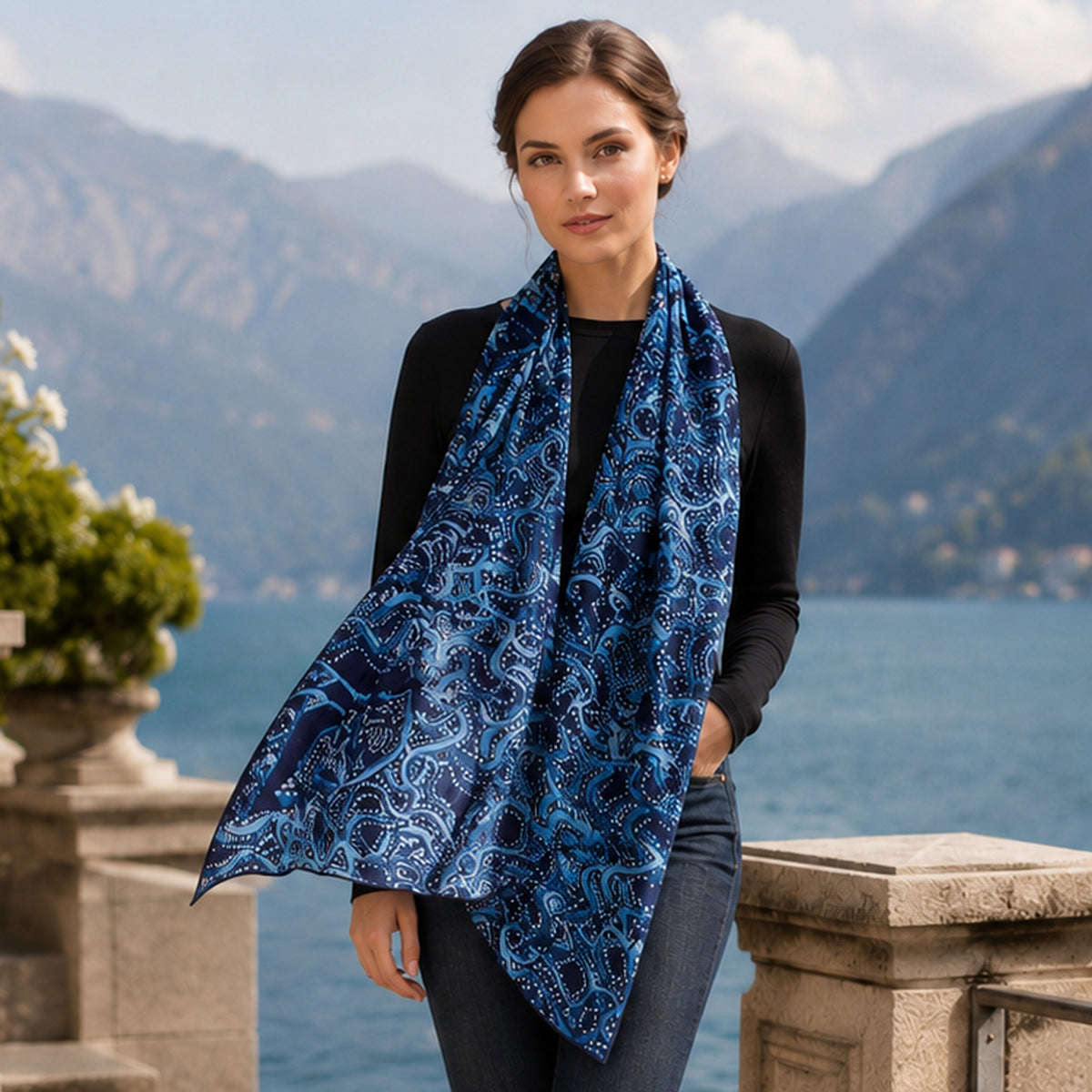 Night Ceremony | Wool Scarf
