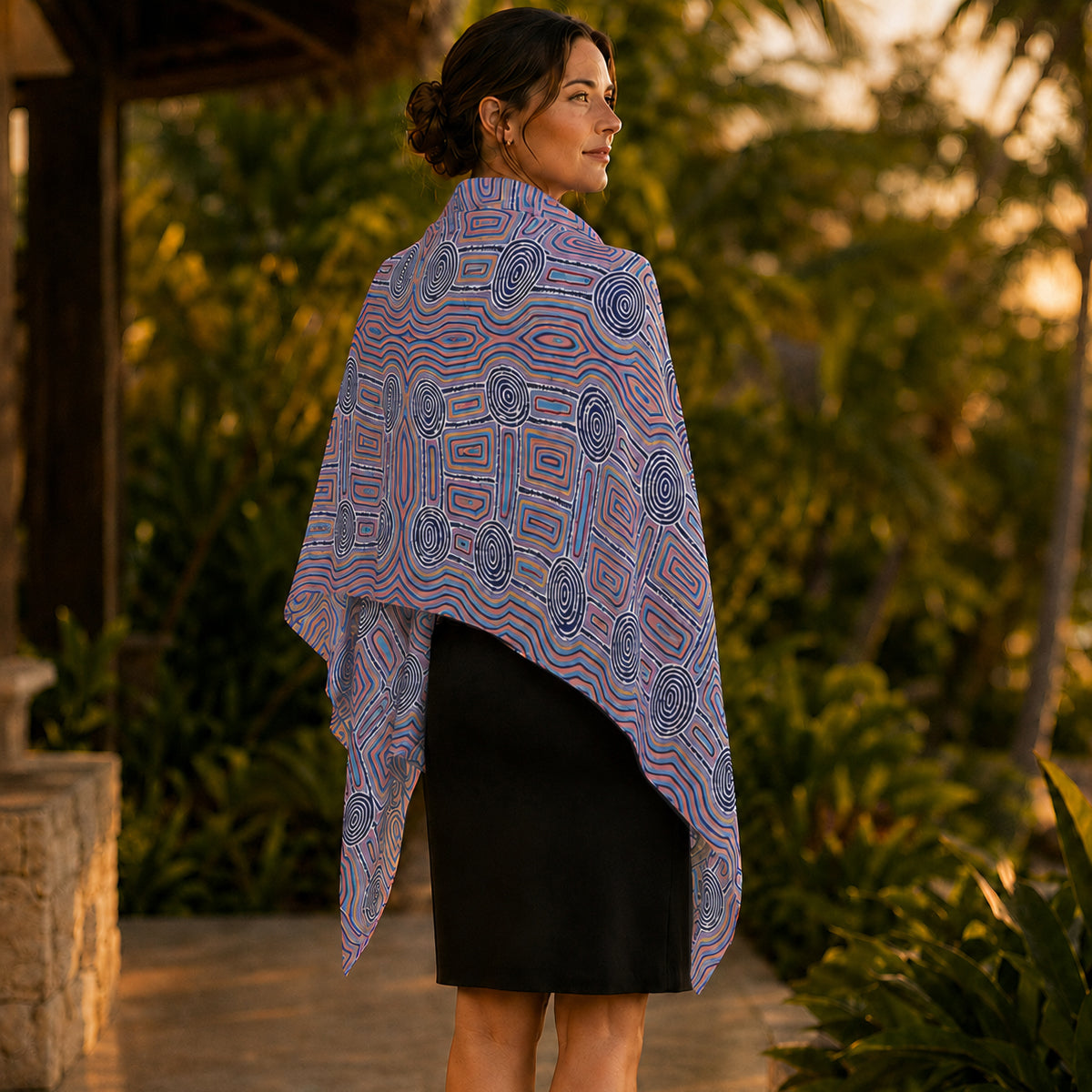 Women’s Journey Dreaming | Silk Scarf