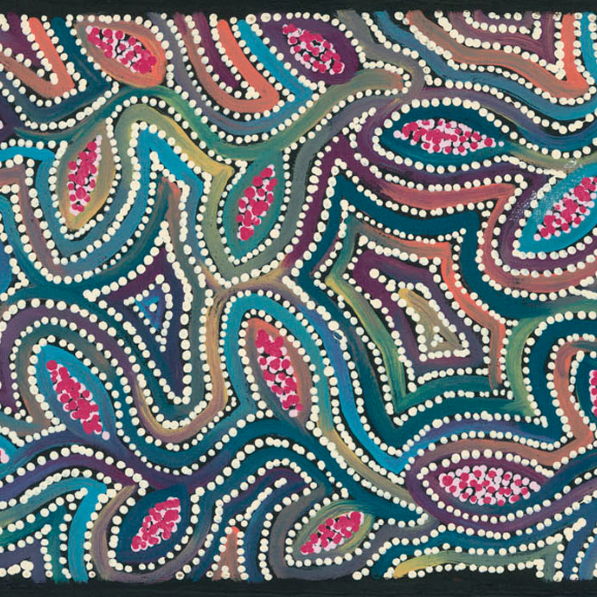 Cockatoo Creek Dreaming | Aboriginal Artwork Painting