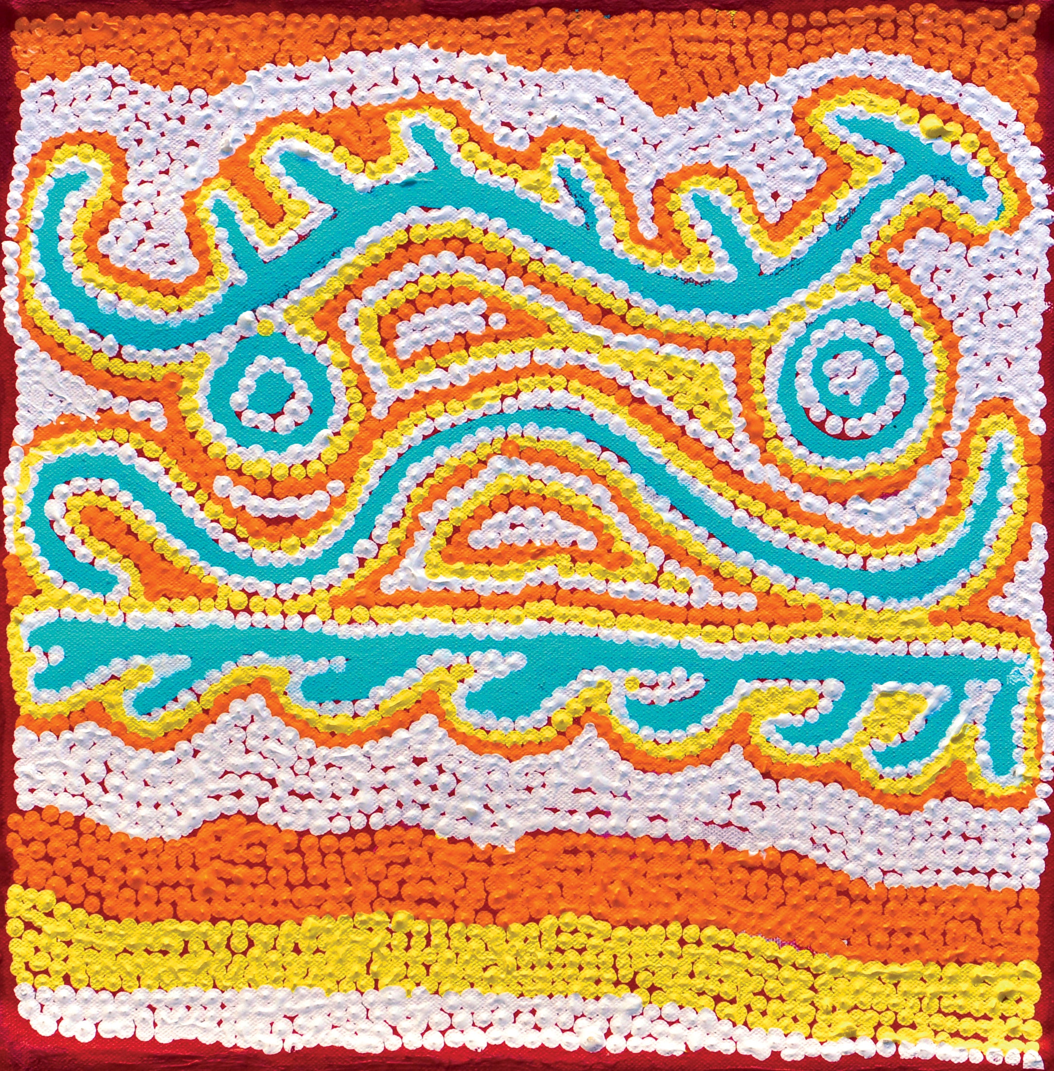 Water Bird Dreaming | Aboriginal Artwork Painting