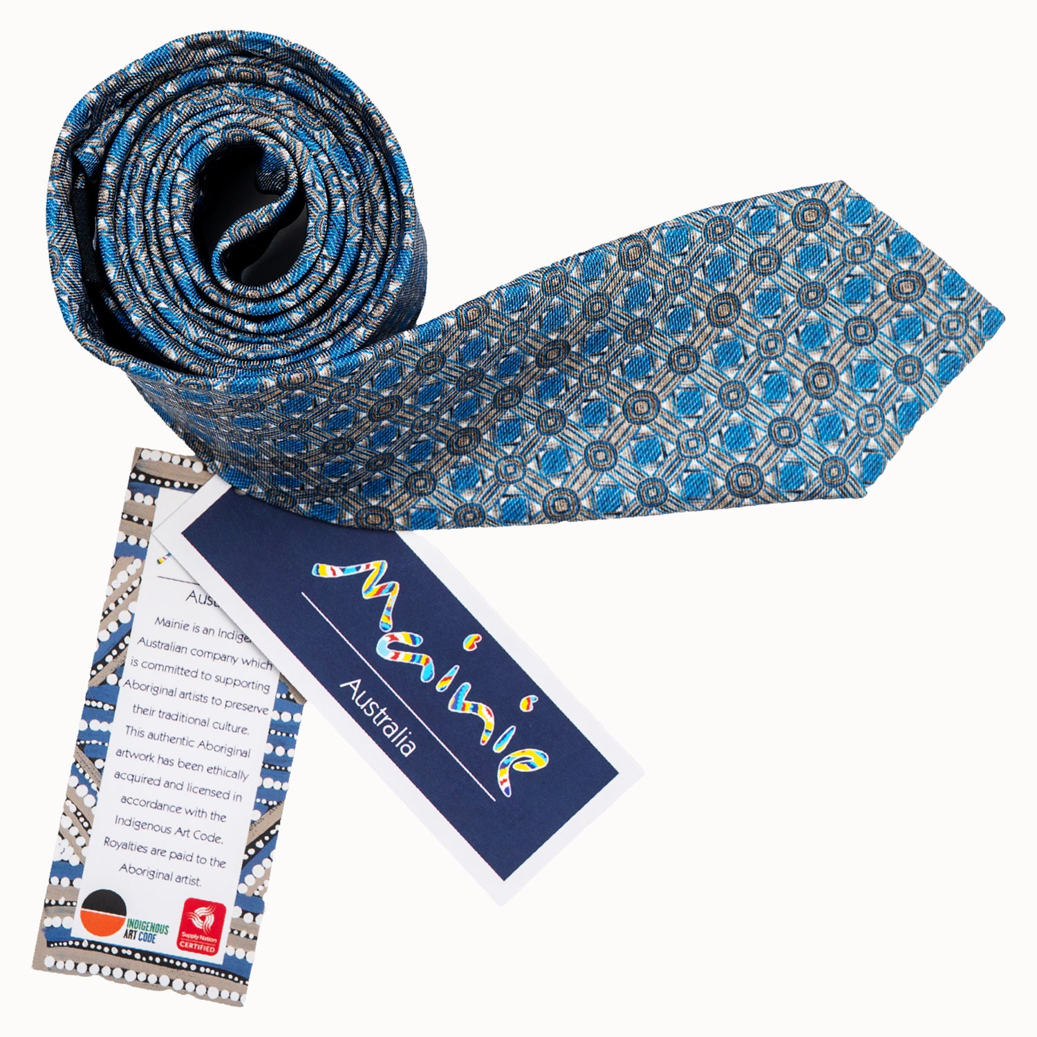 Water Springs | Tie & Pocket Square Set