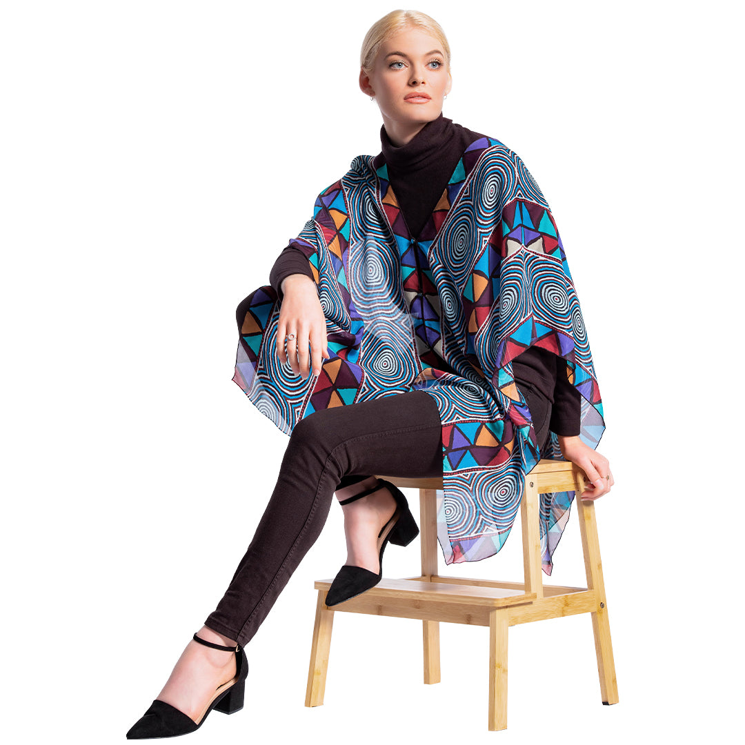 designer silk top