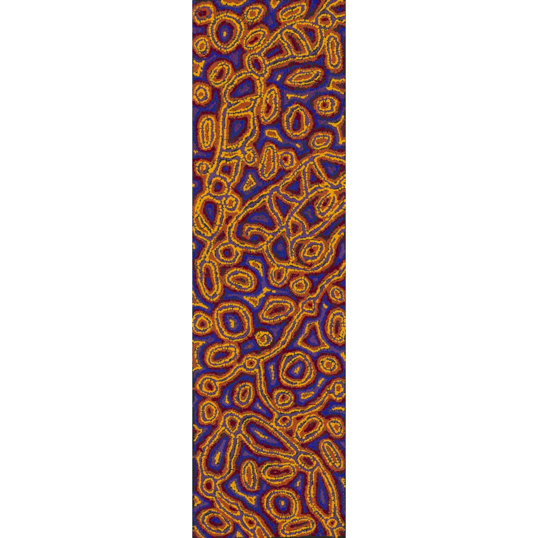 MAGDA NAKAMARRA CURTIS - LAPPI LAPPI JUKURRPA 107 x 30cm