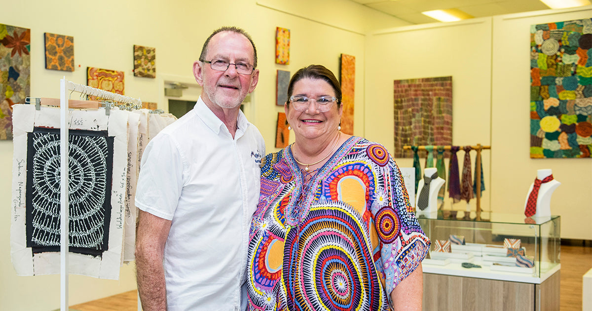 Denis Keeffe and Charmaine Saunders