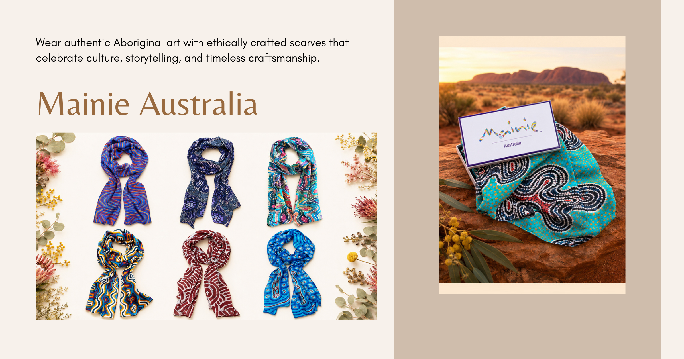 Mainie Australia, Modal Scarf