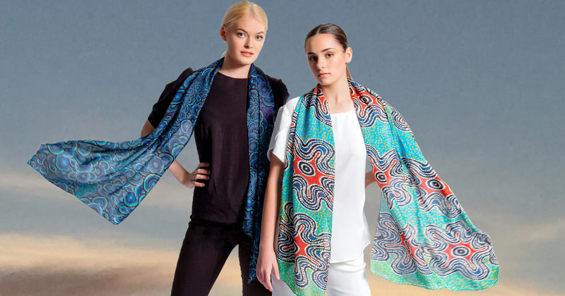 A Mainie Aboriginal Art Silk Scarf Is So Much More Than Just Beautiful Fashion
