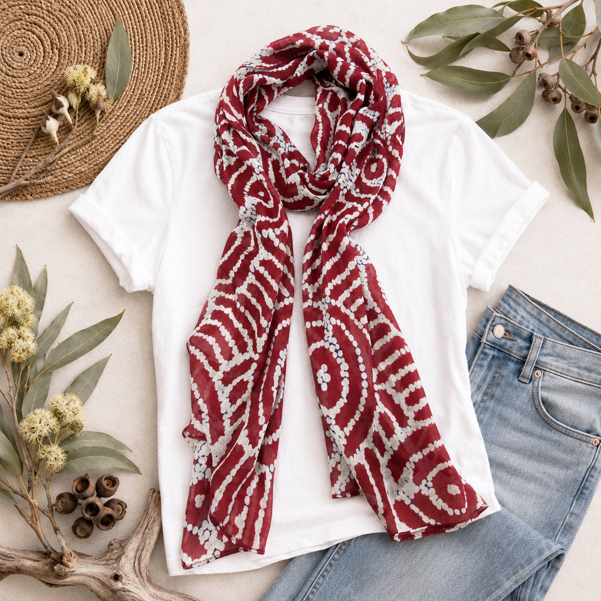 Sacred Ceremony | Modal Scarf
