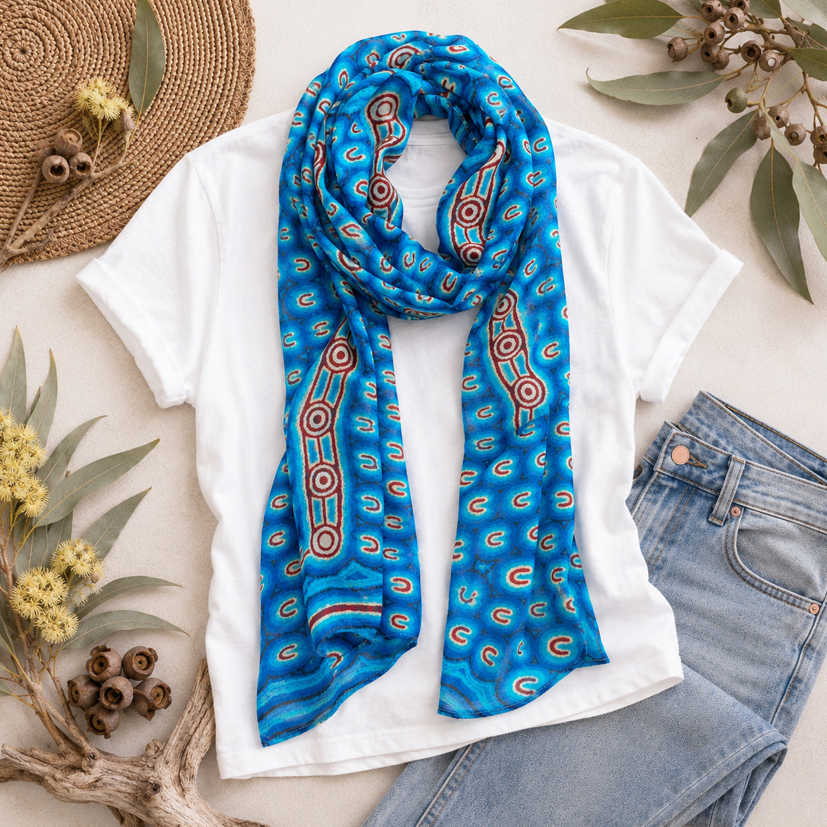Storm Bird | Modal Scarf