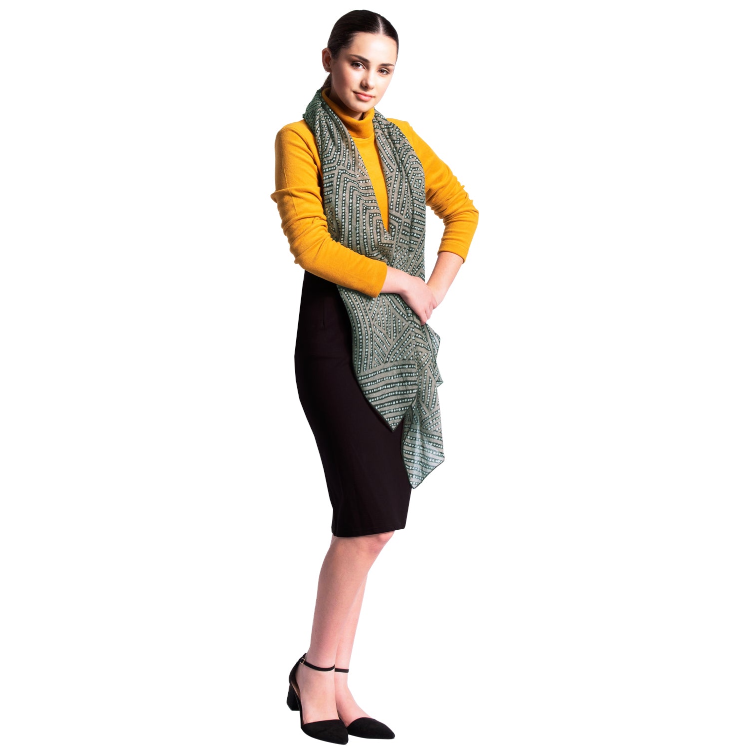 Designer Wool Scarf