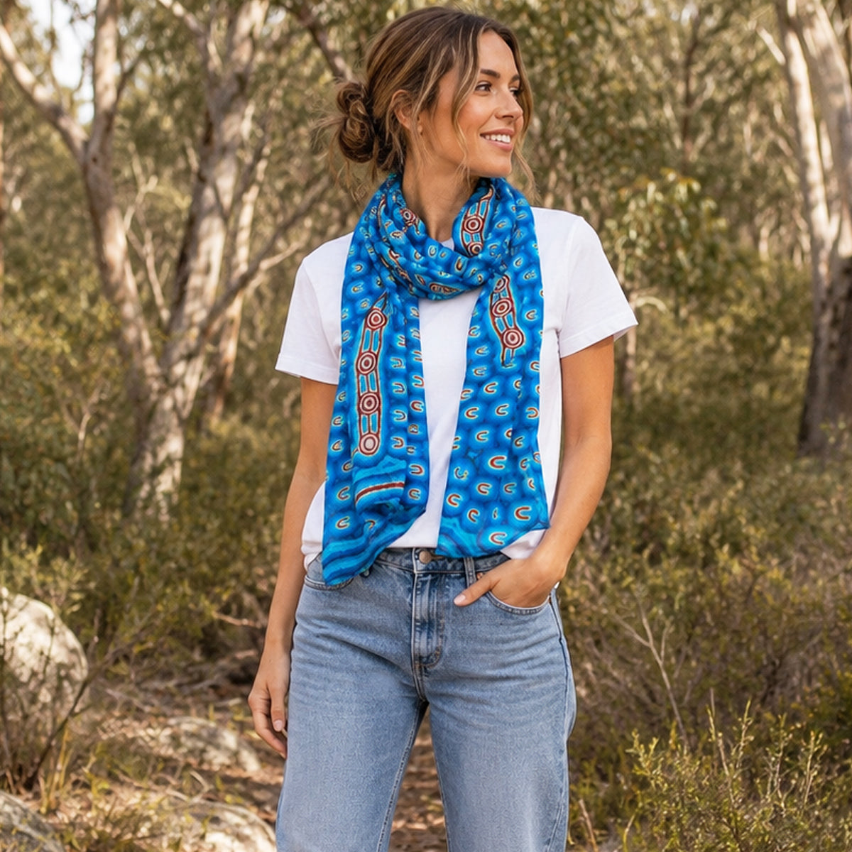 Storm Bird | Modal Scarf