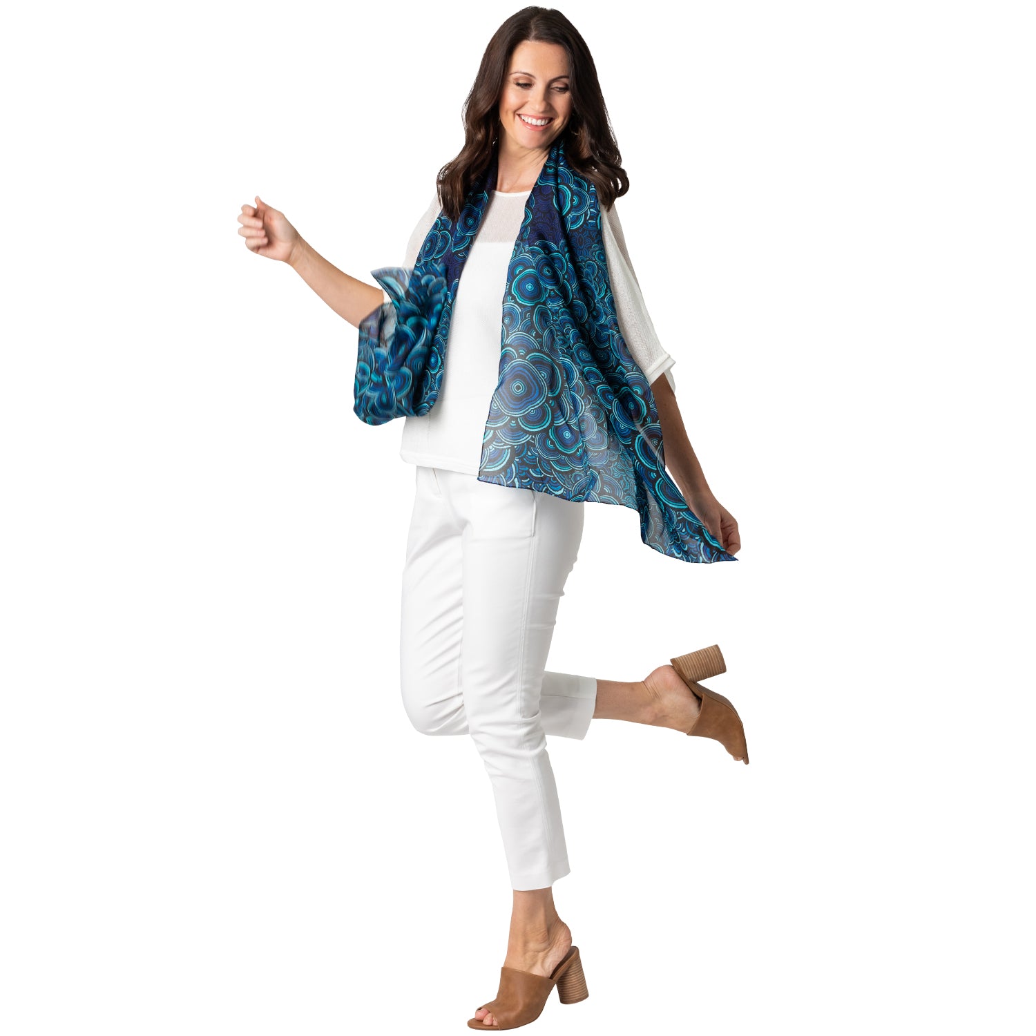 Designer Silk Scarf