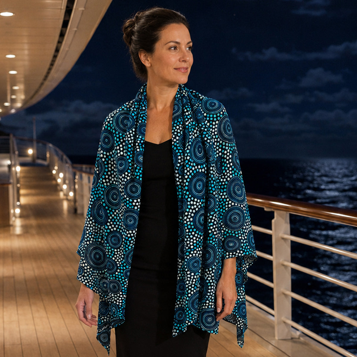 Waterholes Modal Large Scarf