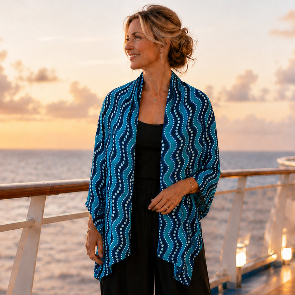 Waves | Modal Scarf