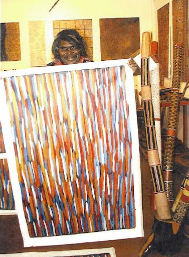 Bush Yam - 2006 | Aboriginal Artwork Painting