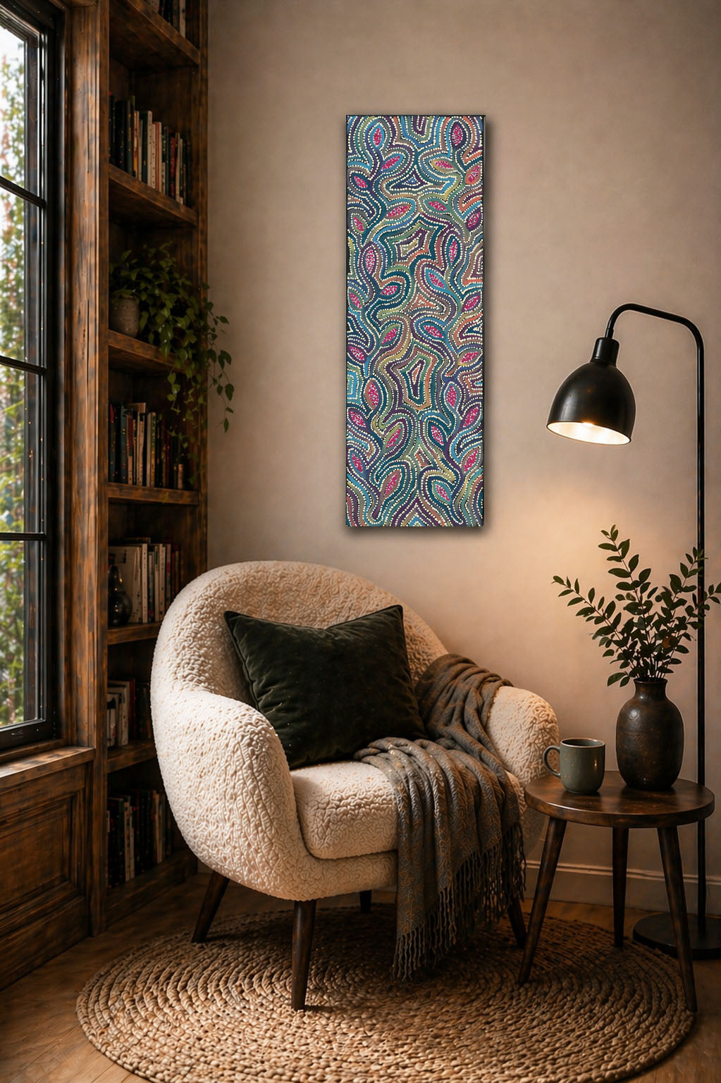Cockatoo Creek Dreaming | Aboriginal Artwork Painting