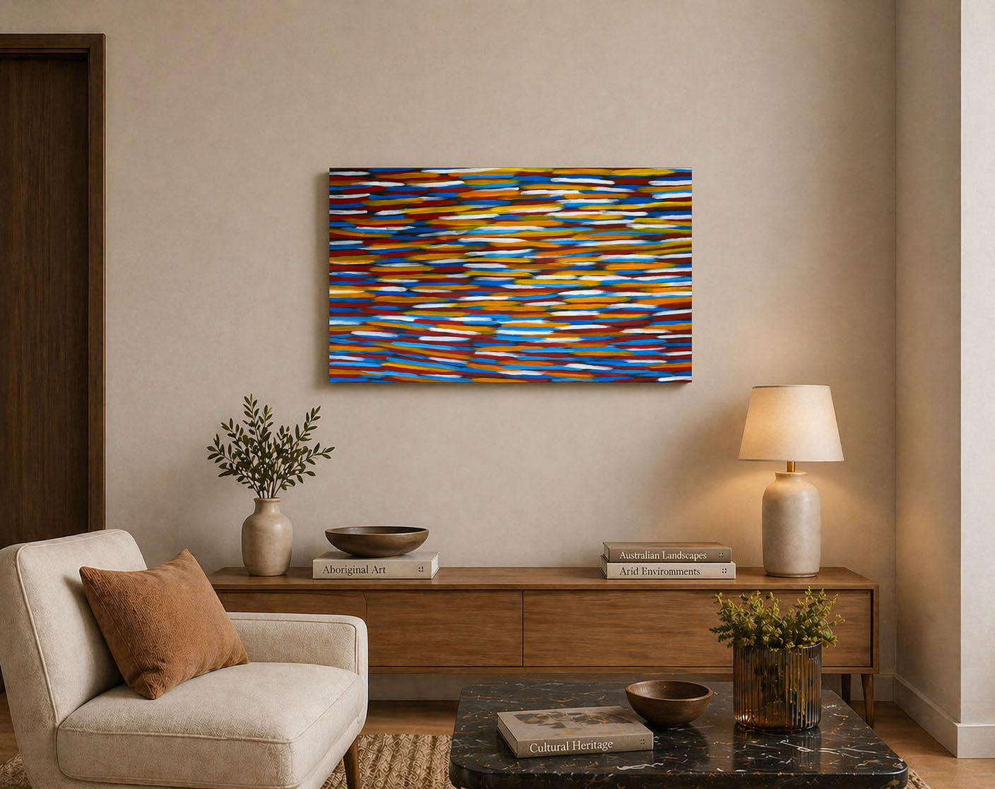 Bush Yam - 2006 | Aboriginal Artwork Painting