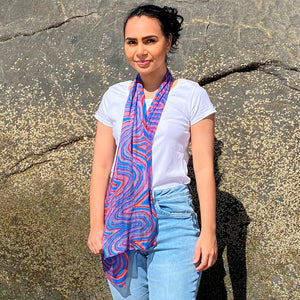 Fire & Rain | Modal Scarf