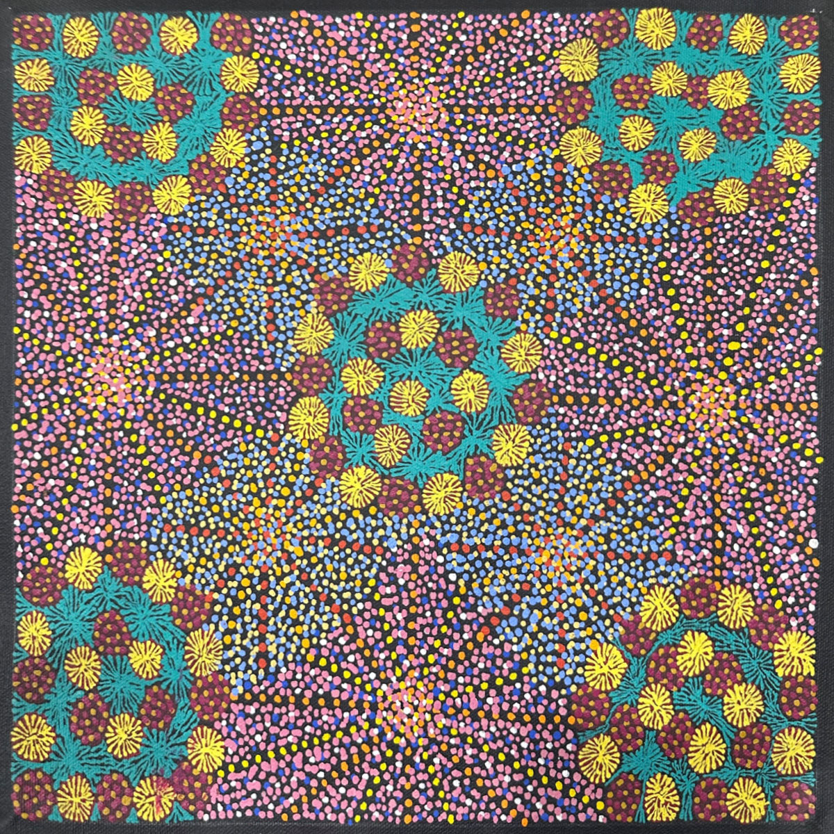 Ilyarnayt (Acacia Flower) No.1 | Aboriginal Artwork Painting