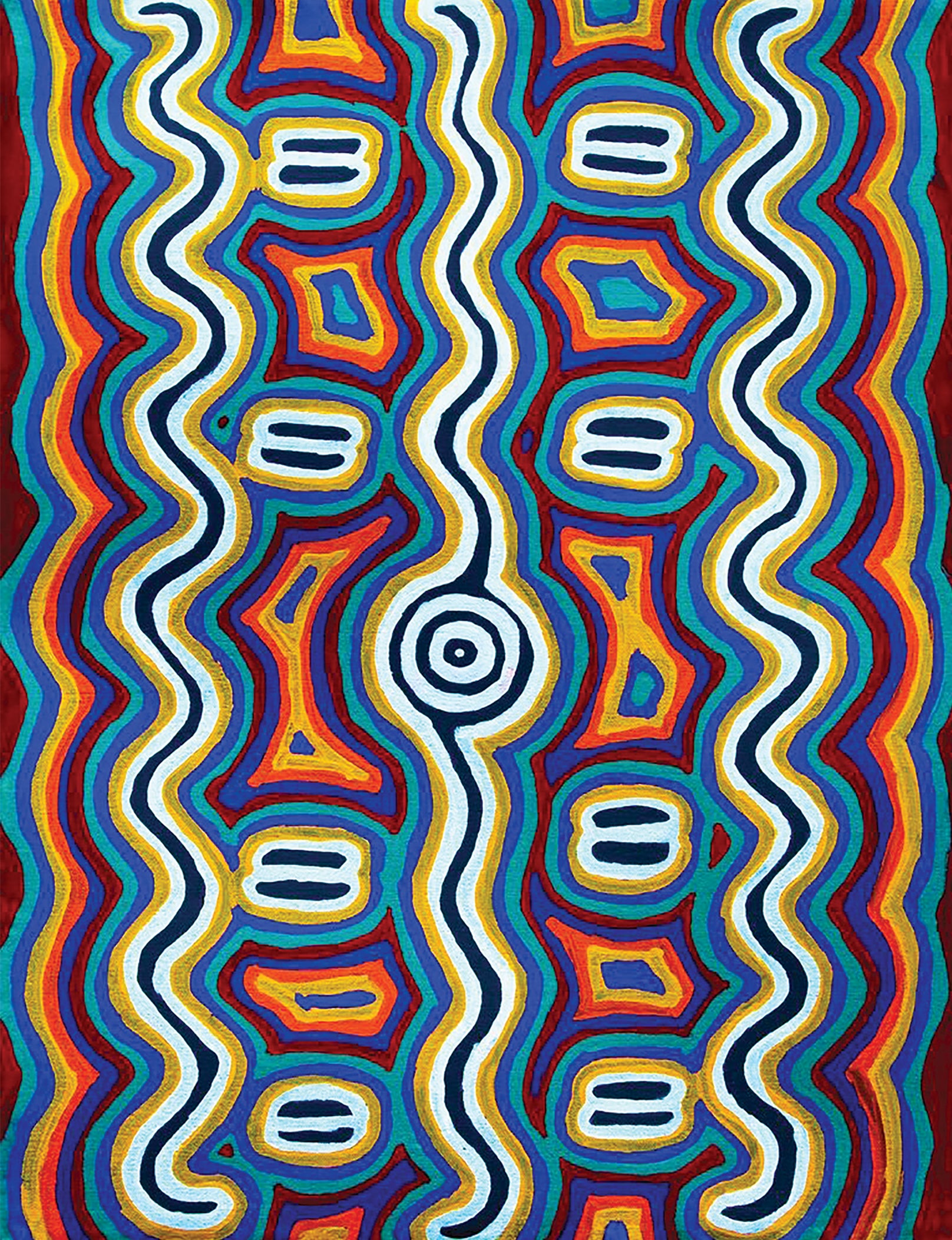 Rain Bird Dreaming | Aboriginal Artwork Painting