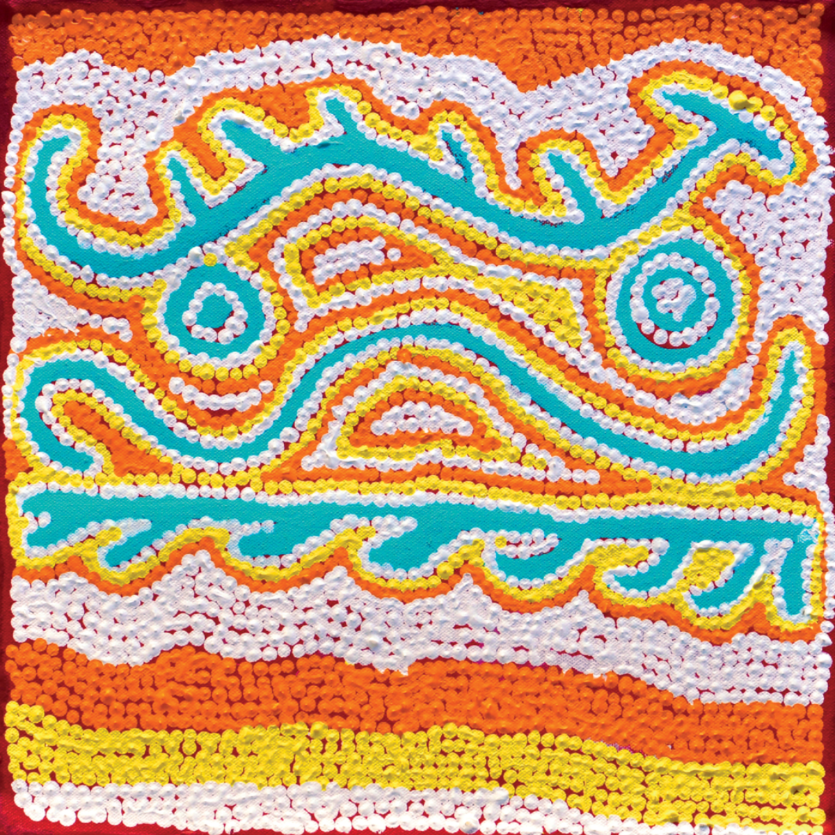 Water Bird Dreaming | Aboriginal Artwork Painting