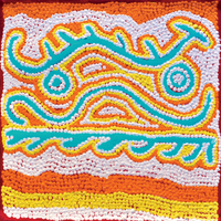 Water Bird Dreaming | Aboriginal Artwork Painting