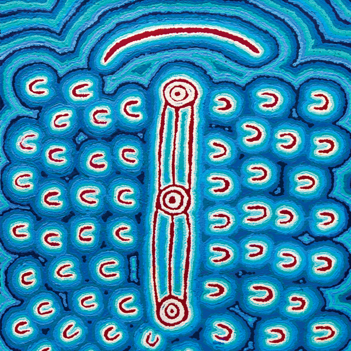 Storm Bird Dreaming | Aboriginal Artwork Painting