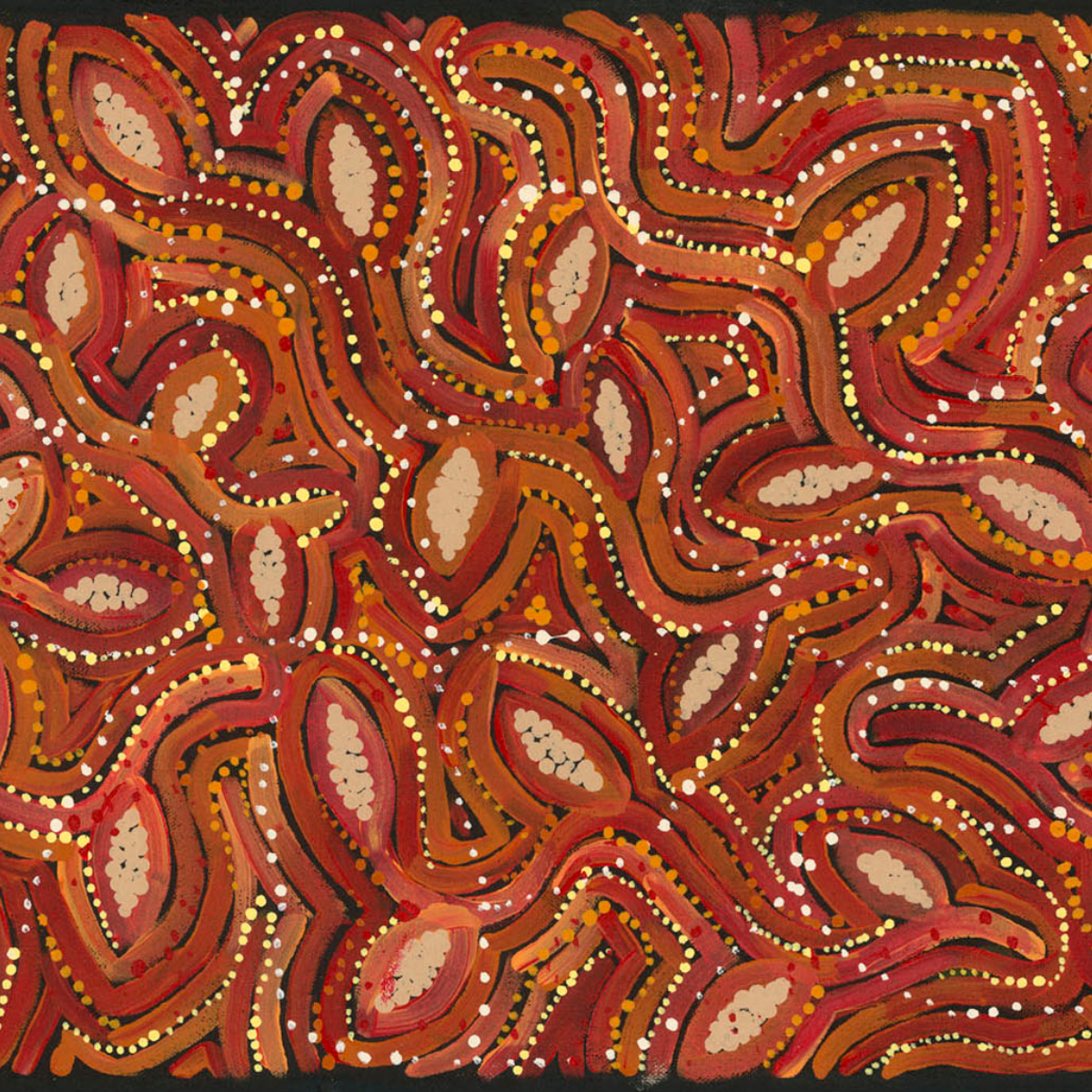 Red Earth Dreaming | Aboriginal Artwork Painting