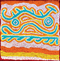 Water Bird Dreaming | Aboriginal Artwork Painting