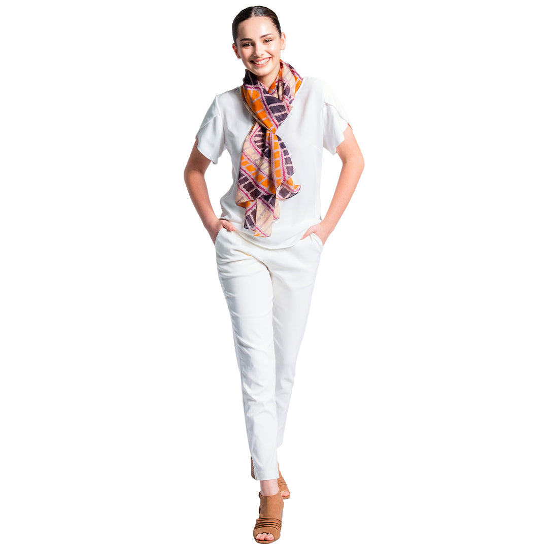pure silk scarf