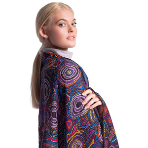 Rock Pools | Wool Scarf